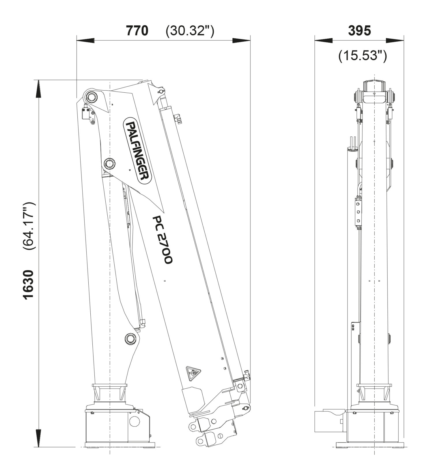 pc2700-s025sta-abmasse